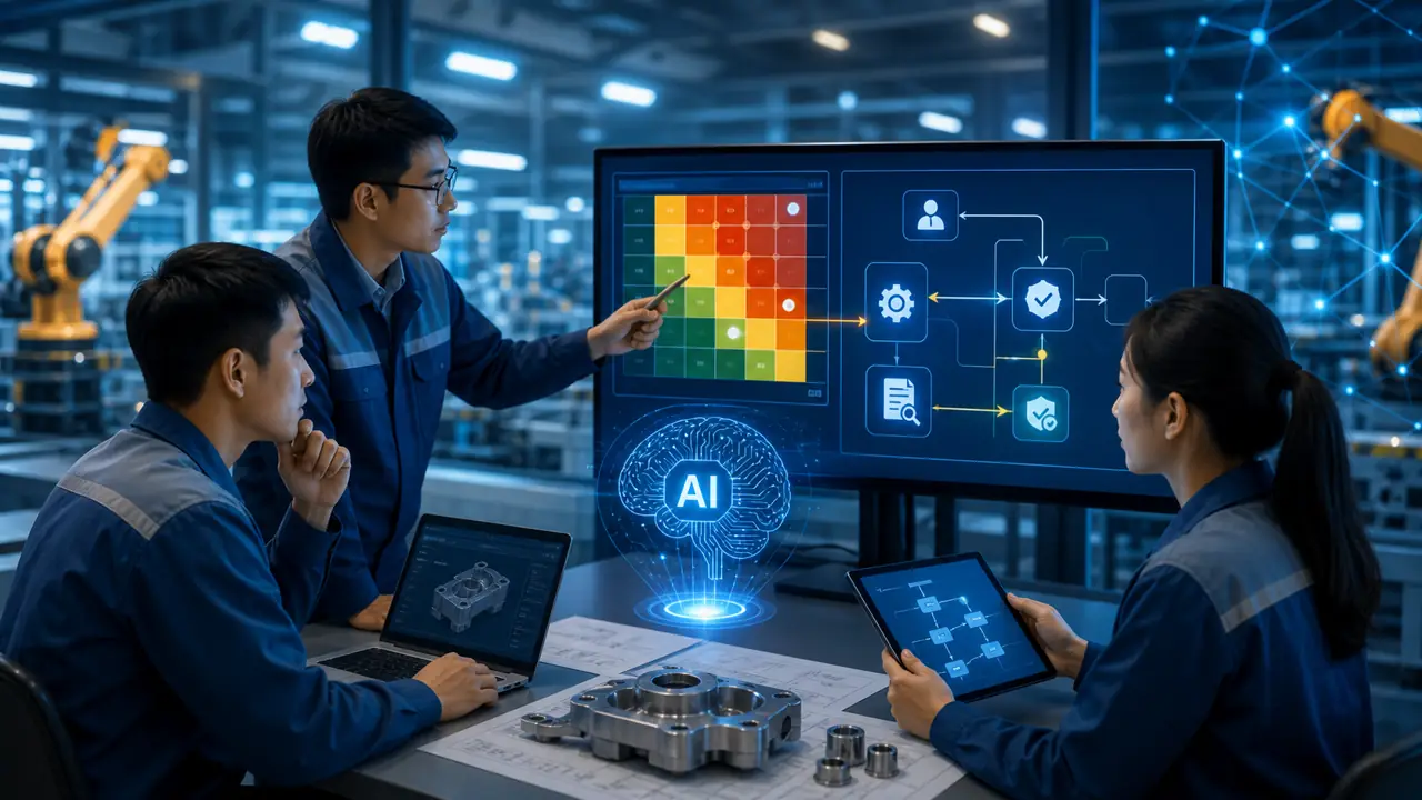 AI hỗ trợ FMEA và CAPA quản trị rủi ro chất lượng