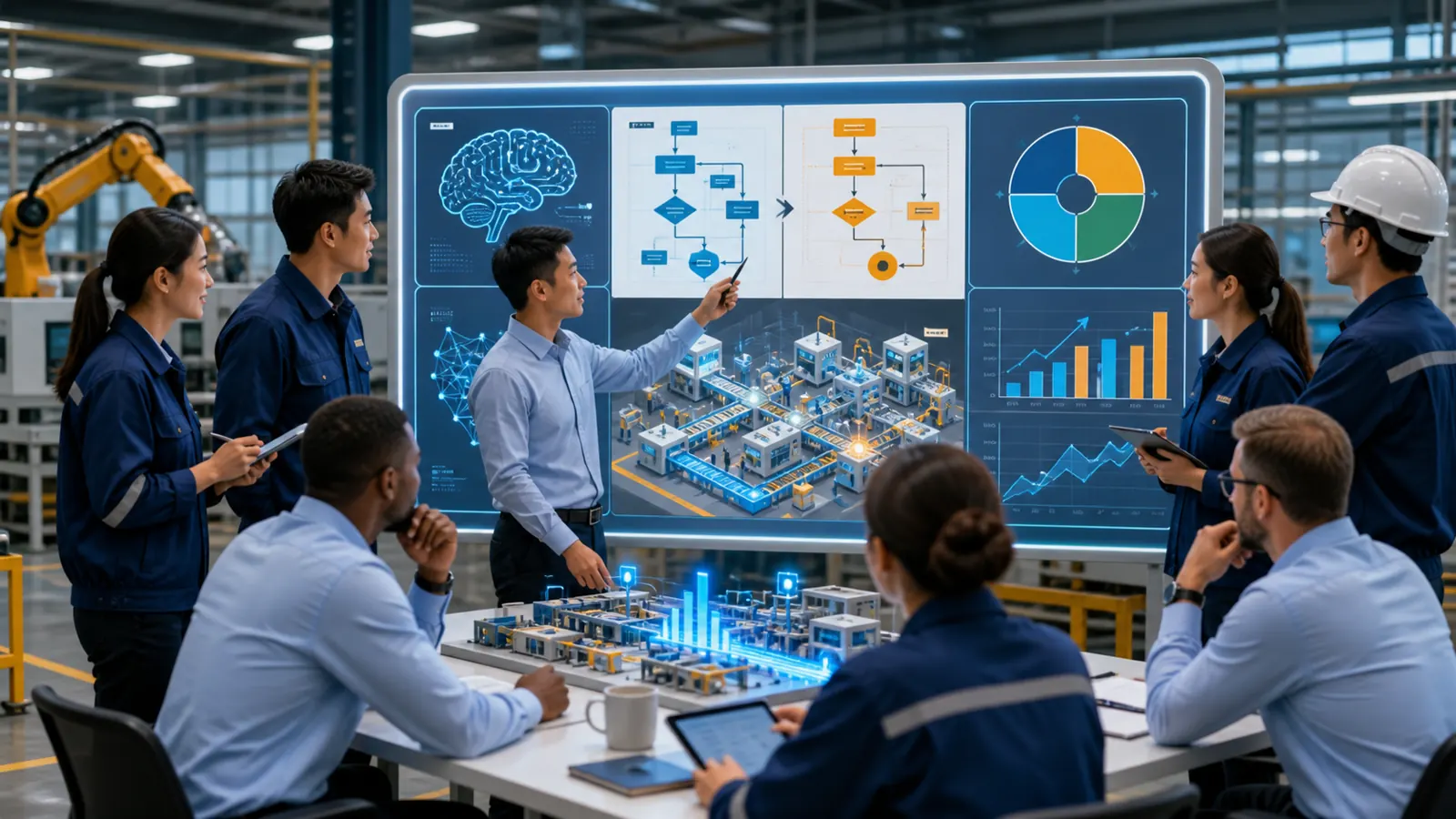 AI hỗ trợ Kaizen và A3 report trong xưởng sản xuất
