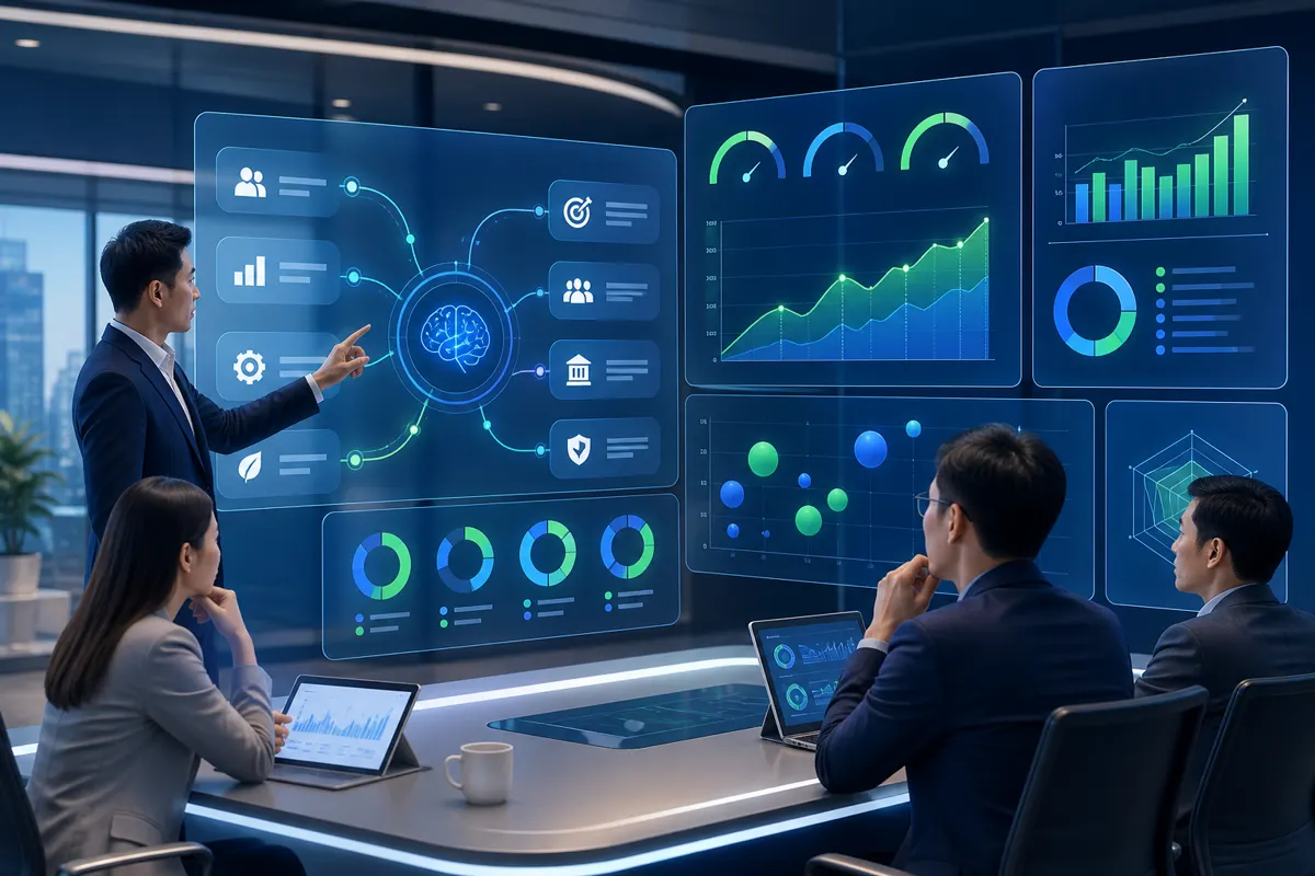 Ứng dụng AI vào quản trị KPI, BSC và OKR