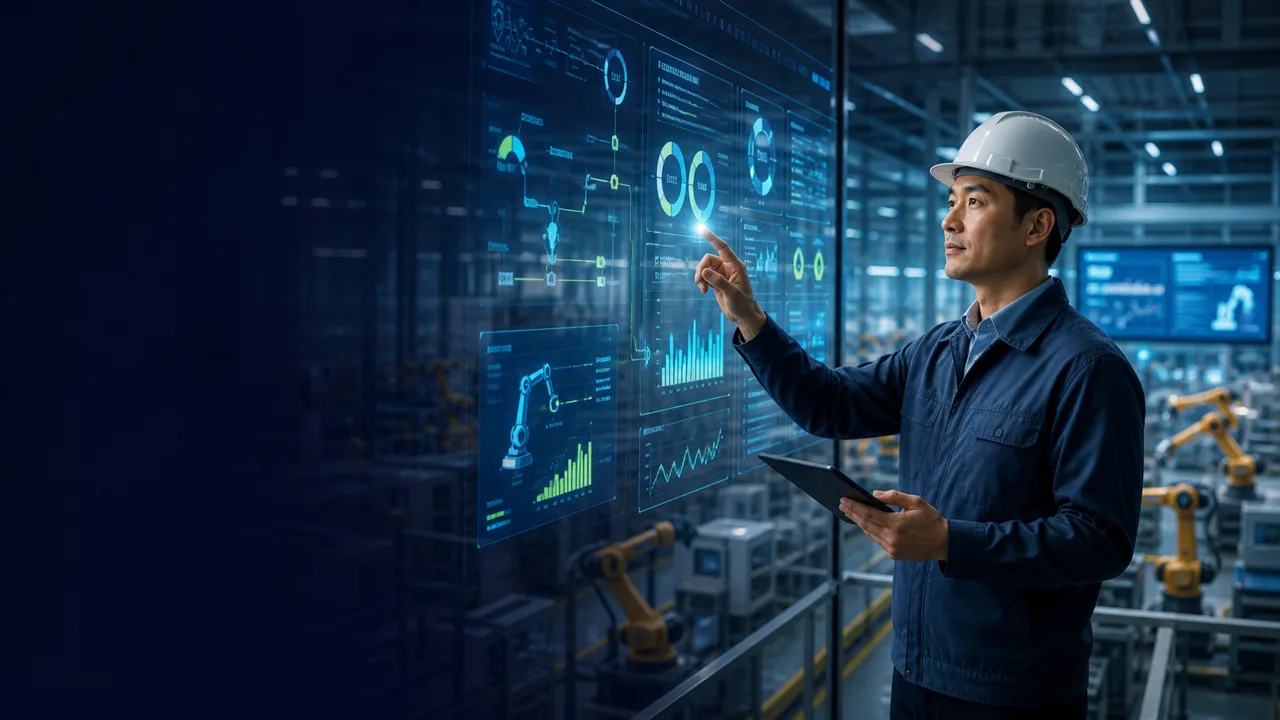AI cho quản lý sản xuất phân tích dữ liệu nhà máy