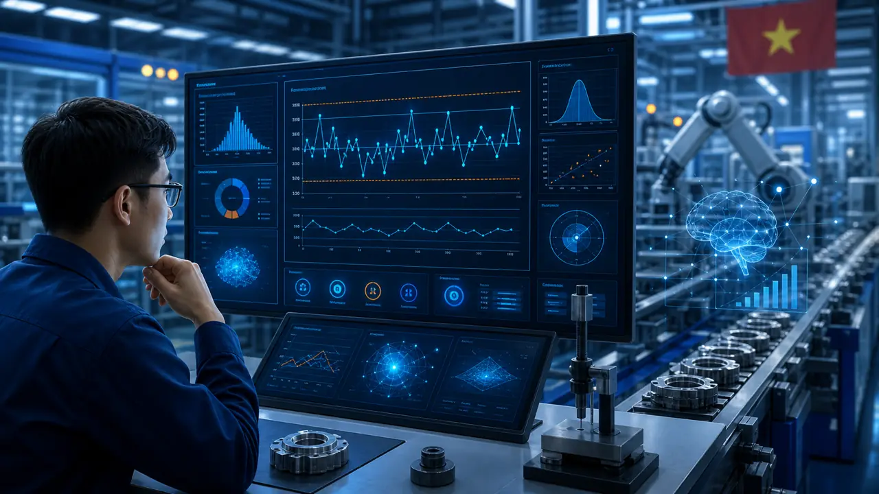 AI trong SPC và kiểm soát chất lượng