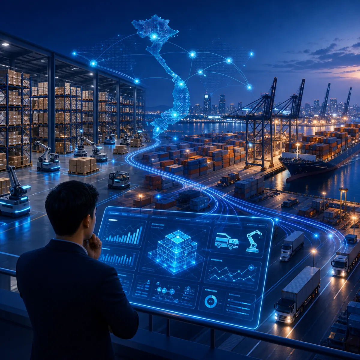 Ứng dụng AI trong logistics và chuỗi cung ứng